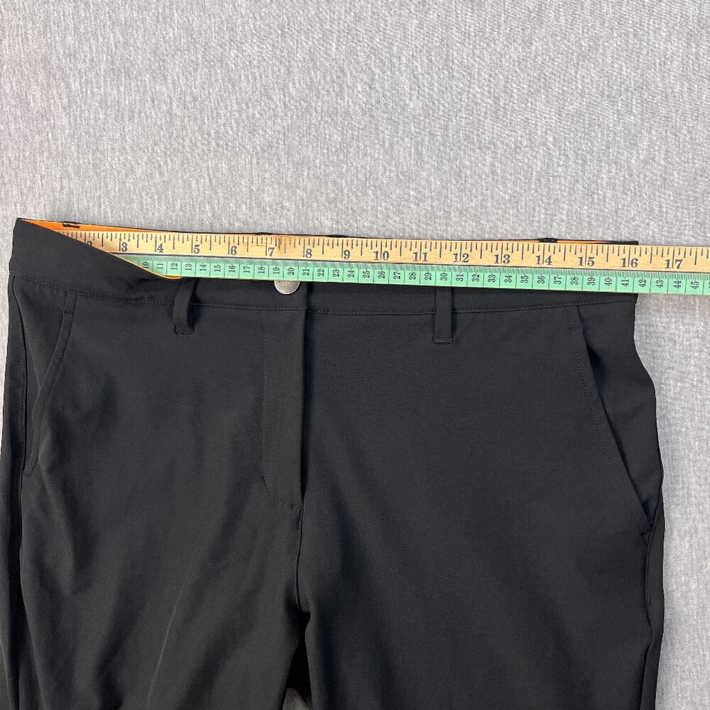 Macade 4-Way Stretch Jogger Womens 40 (L) Regular Slim-Fit Black Ankle Zip Golf - Picture 13 of 16
